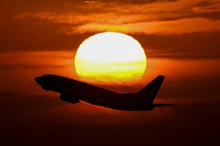 The IATA says 'on average a person would have to travel by air every day for 103,239 years