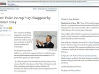Al Gore Said The Ice-Caps Would Be Gone By 2014... Yes 2014!