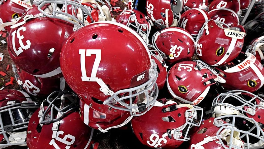 Alabama helmets