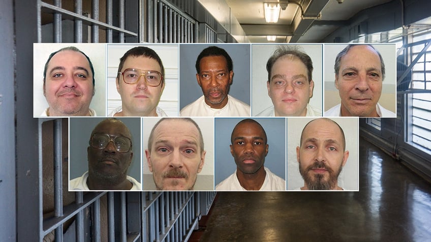 Carey Dale Grayson, Demetrius Frazier, David Lee Roberts, Robin Dion Myers, Gregory Hunt, Geoffrey Todd West, Charles Lee Burton, and David Wilson