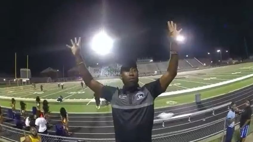 alabama high school band teacher tased by police after refusing to wrap up postgame performance video