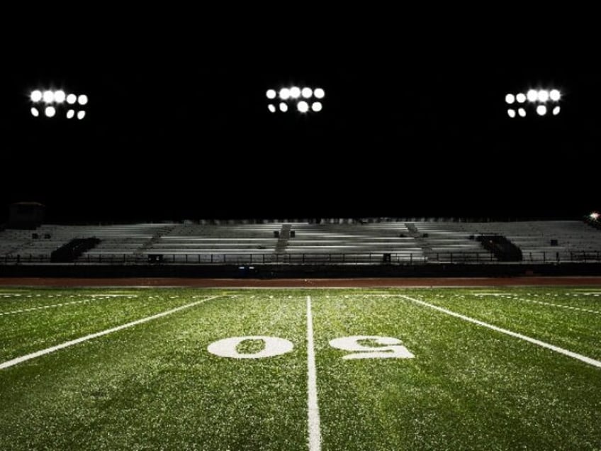 Football Stadium at Night