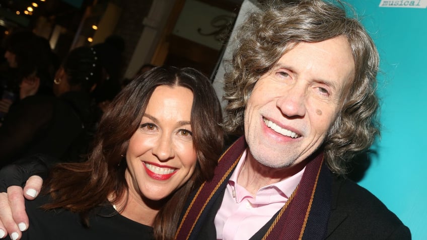 alanis morissette with glen ballard in 2019