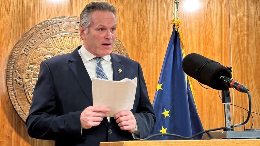 Alaska Republican Gov. Mike Dunleavy