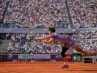 Alcaraz advances to his 1st Italian Open final, will face Sinner or Paul for the title