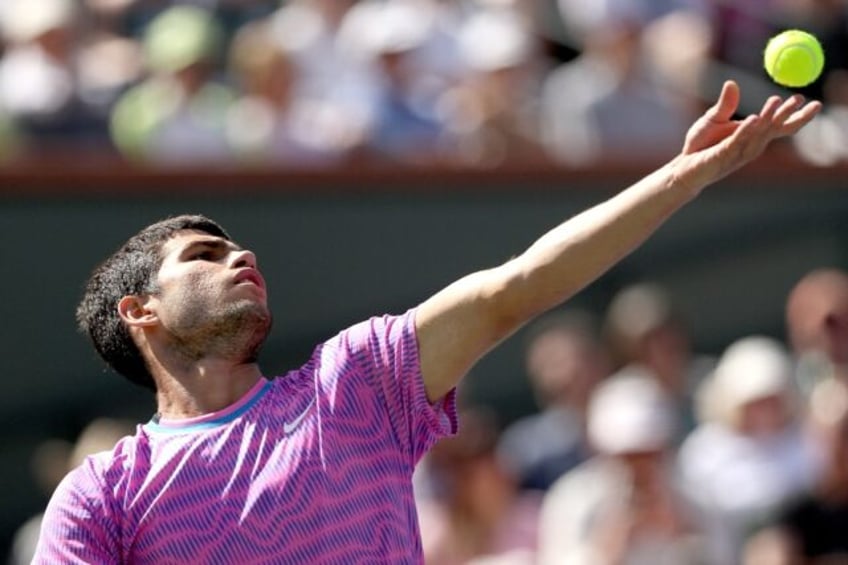 Carlos Alcaraz cruised into the Indian Wells Masters quarter-finals on Tuesday