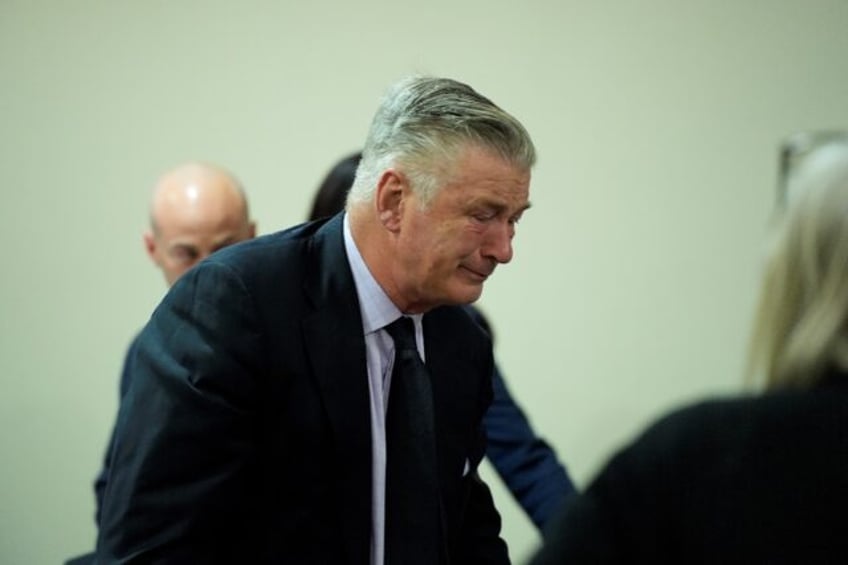 Actor Alec Baldwin burst into tears as his trial for involuntary manslaughter on the set o
