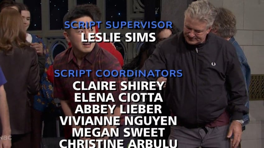 Alec Baldwin unzipped pants on SNL