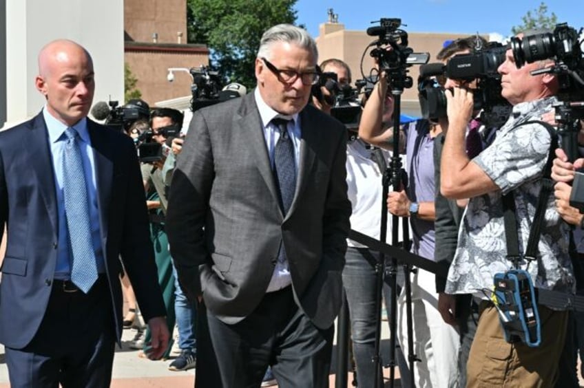 Alec Baldwin attended court in Santa Fe for the selection of a jury who will decide if he