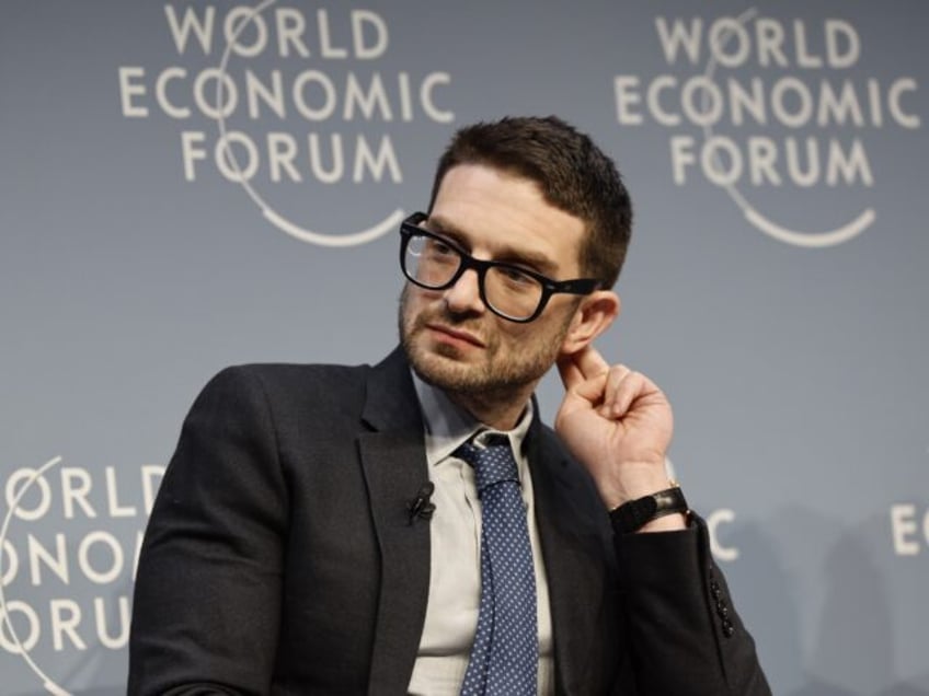 Alex Soros, chairman of Open Society Foundations, during a panel session on the closing da