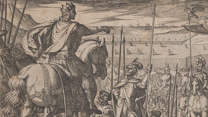 Alexander the Great in battle