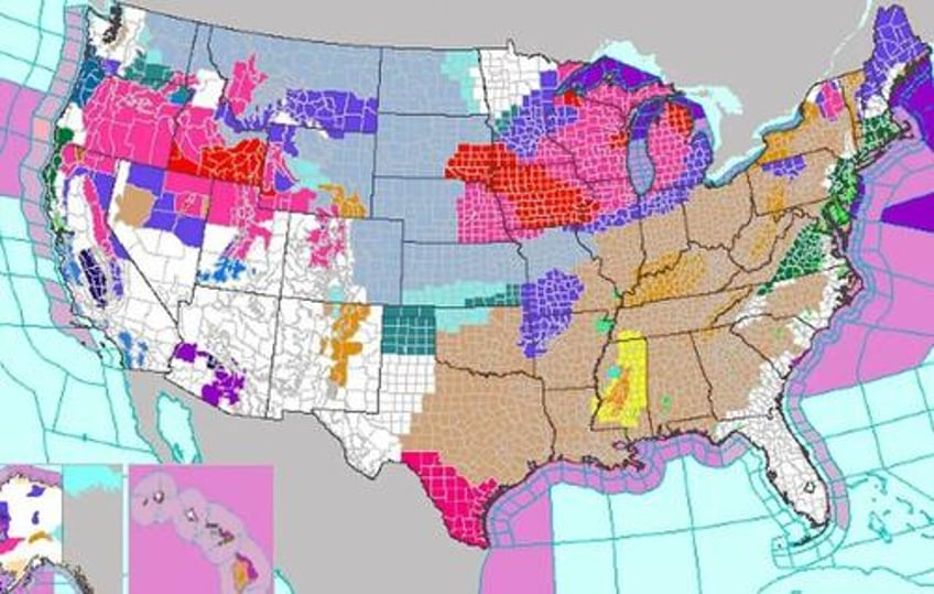 all 50 us states under active federal weather alerts