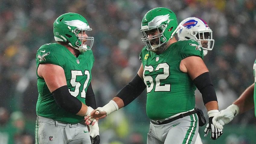 all pro jason kelce suggests bills player attempted injuring eagles teammate during tush push