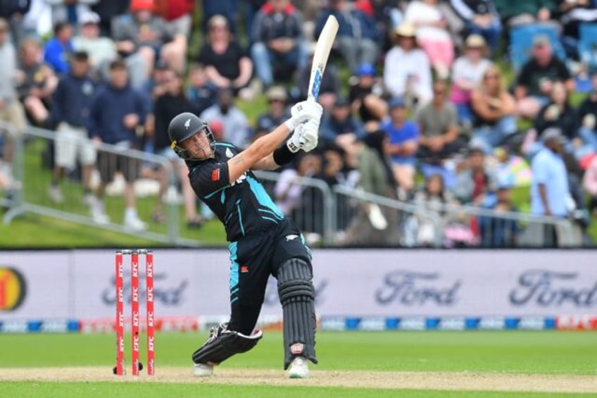 Kiwi opener Finn Allen hit a record 137 off 62 to put New Zealand in the driver's seat in the contest