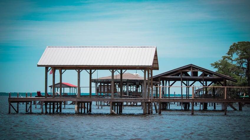 Docks at Lake Waccamaw