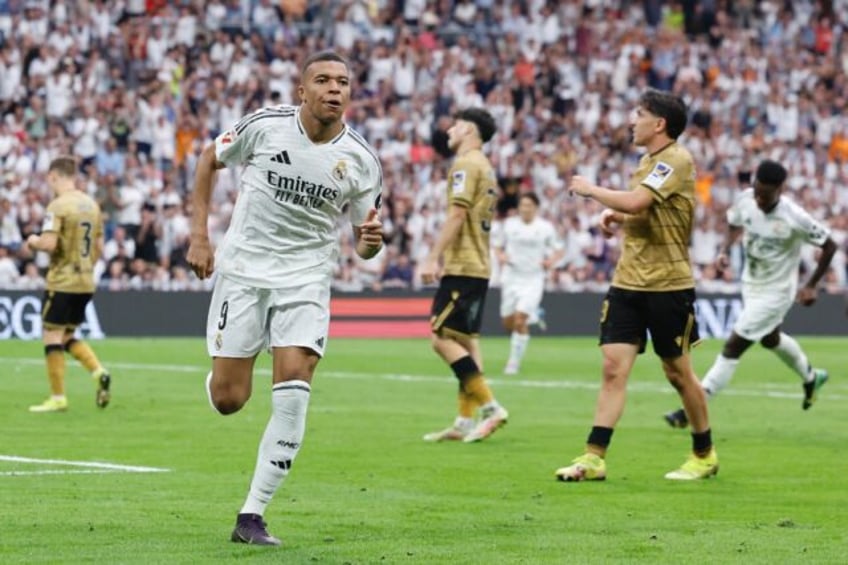 Real Madrid's French forward Kylian Mbappe is looking to add another trophy to his collect
