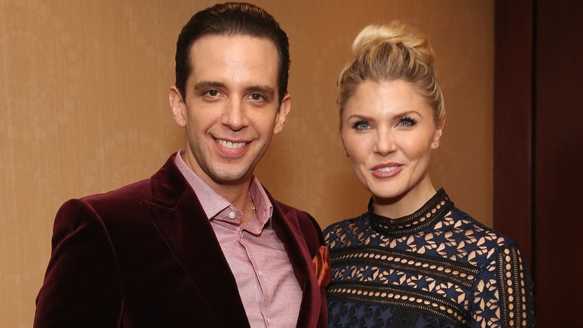 Amanda Kloots and Nick Cordero at "A Bronx Tale" Broadway Opening Night