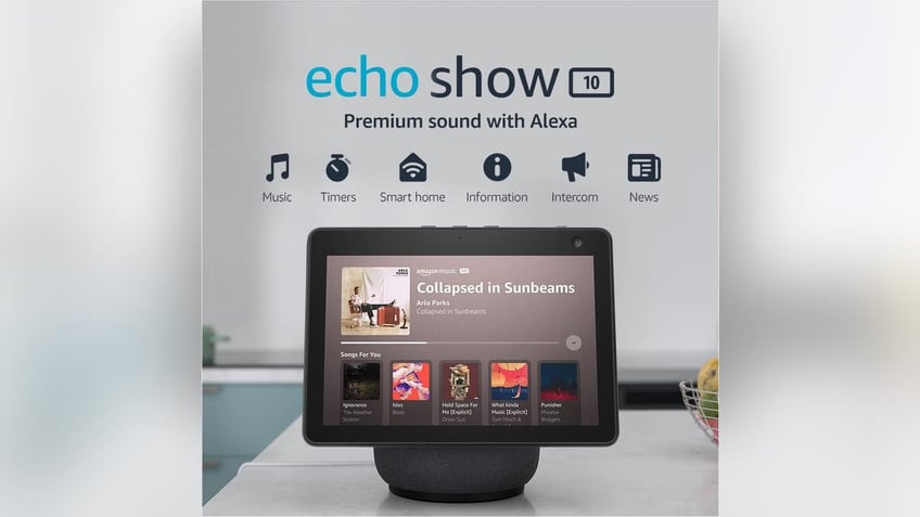 Upgrade to this Echo with a smart display.