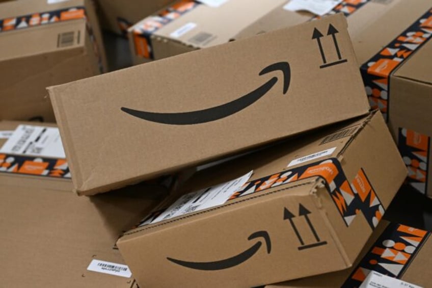 A driver delivering for Amazon stopped for a poop on a customer's driveway in Los Angeles