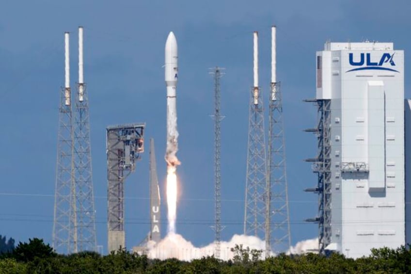 amazon launches test satellites for its planned internet service to compete with spacex