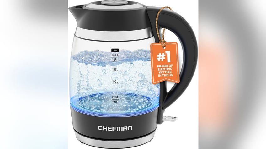 Boil water faster with this electric kettle.