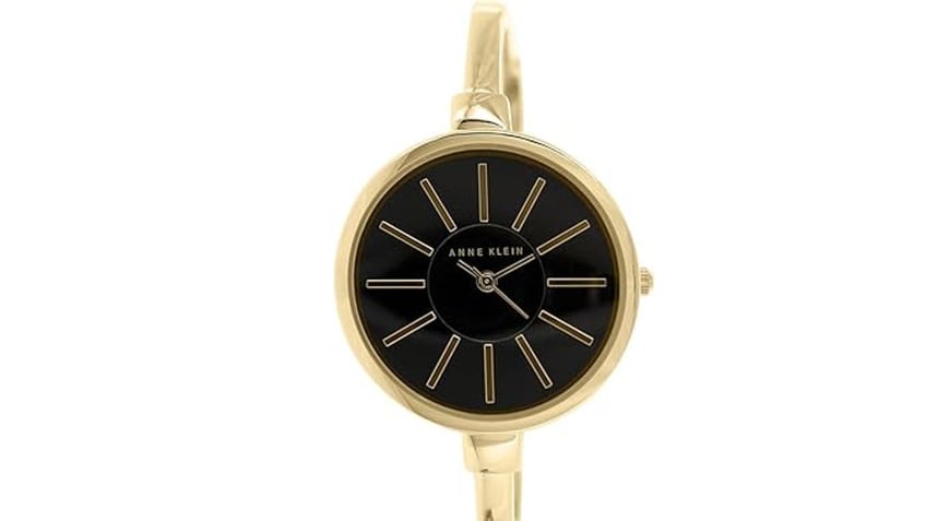 Dazzle her with this Anne Klein watch set.