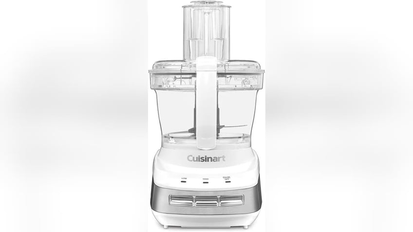 This is a customizable food processor that features a powerful motor.