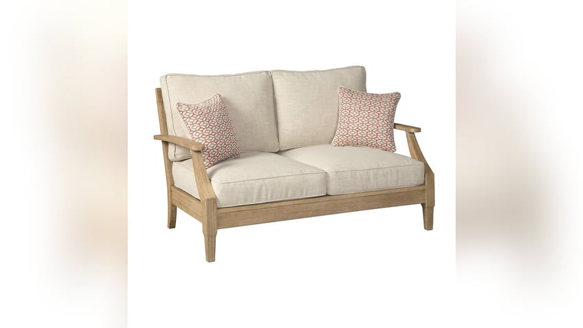 Get a comfortable, luxurious loveseat. 