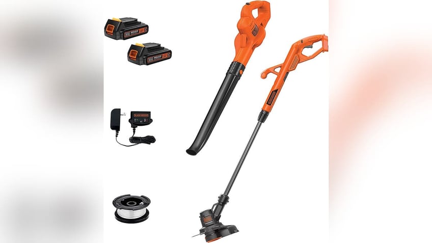 Try this 2-in-1 cordless string trimmer/edger for fuss-free maintenance. maintenance.