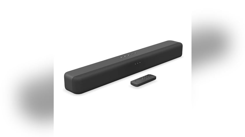 Get movie theater-quality sound from an Amazon soundbar. 