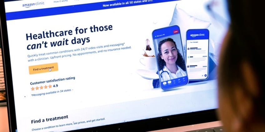 amazon to offer video telemedicine at its virtual clinic