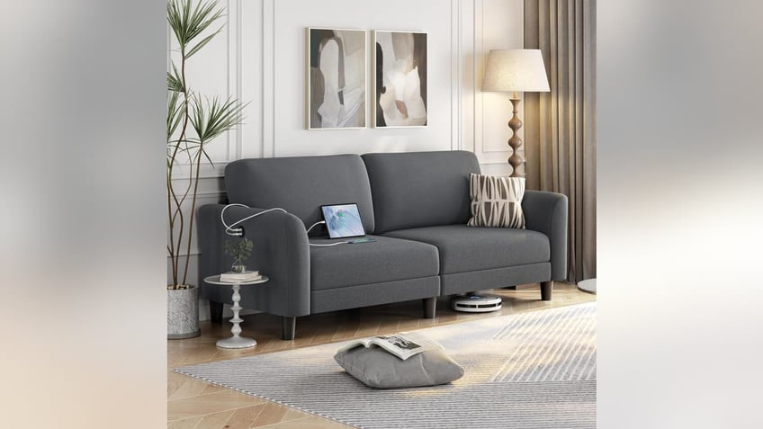 An affordable, comfortable couch. 