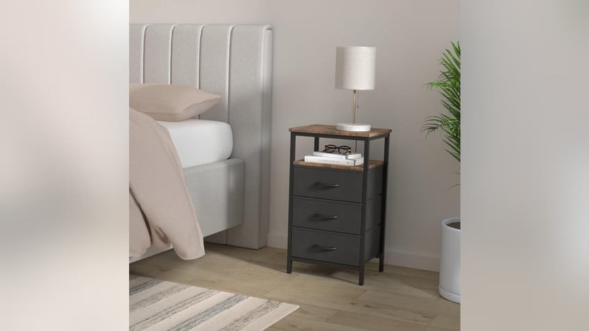 Easily put together these night stands. 