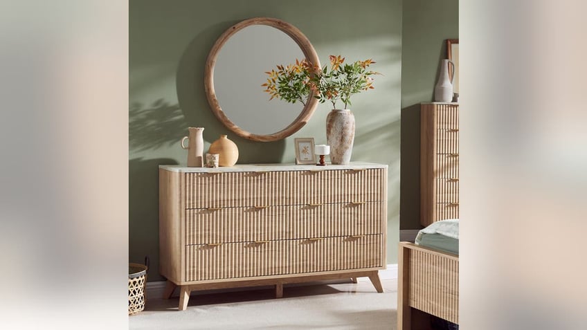 Add a beautiful modern dresser to your room. 