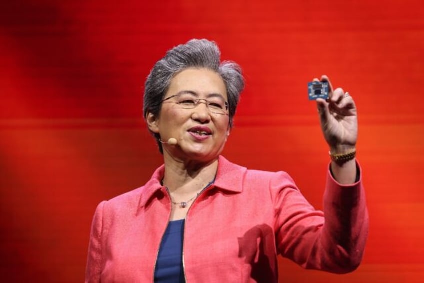 AMD CEO Lisa Su unveiled the chip giant's latest line of products during a keynote speech