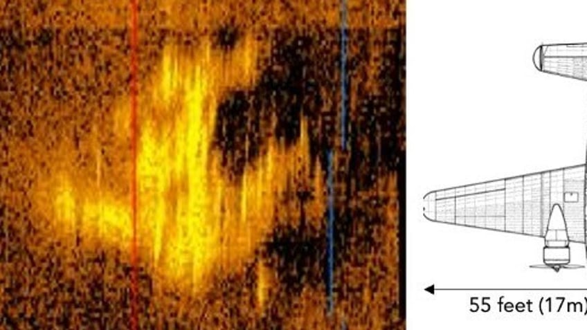 Deep Sea Vision-Sonar image side by side with Earhart