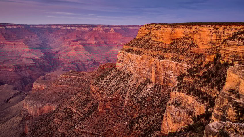 Grand Canyon sunset scene