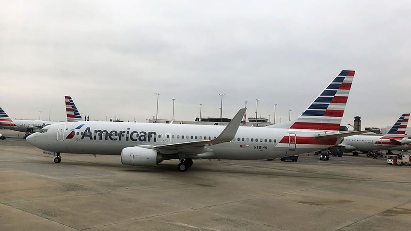 American Airlines plane