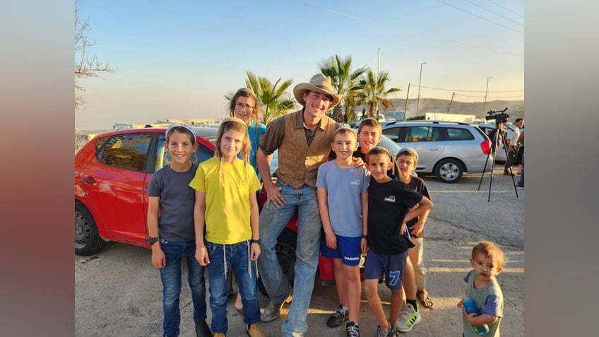 american cowboys saddle up to help israeli farmers on the front line after hamas attack