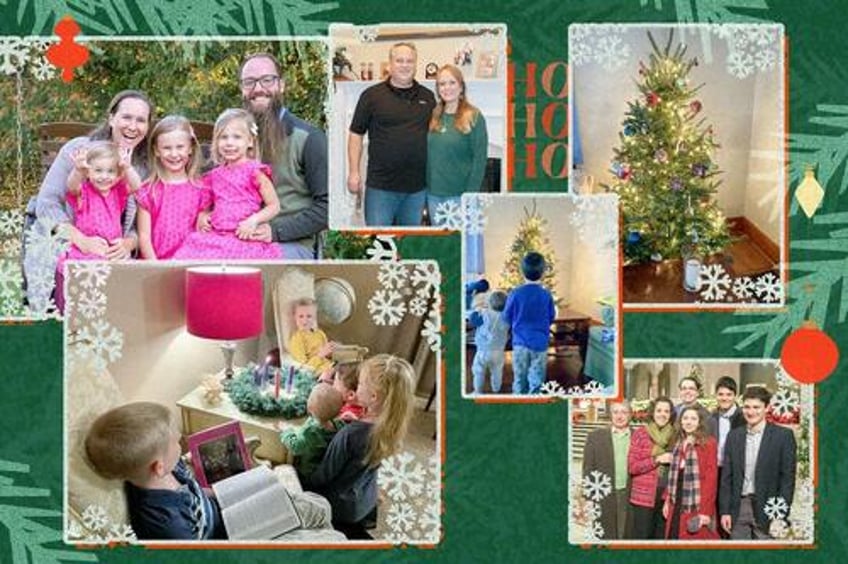 american families find joy in simple traditional christmas celebrations