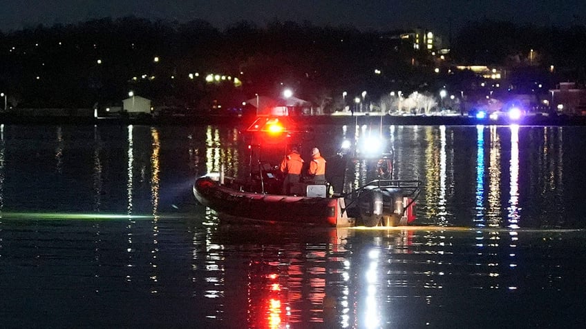 Rescue boar on the Potomac