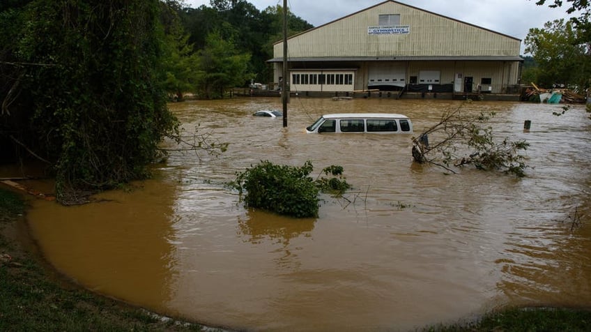 Asheville Hurricane Helene damage