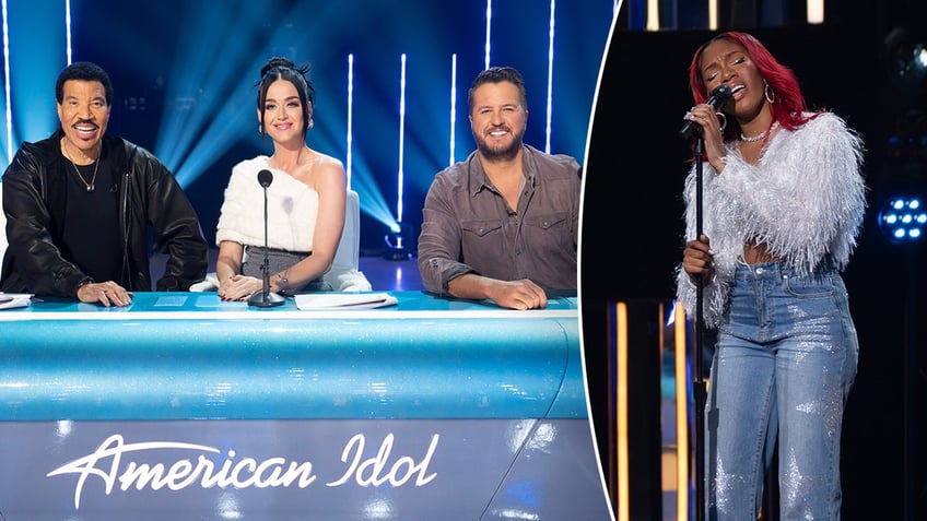 american idol contestant and luke bryan have awkward tiff mocks judges country twang