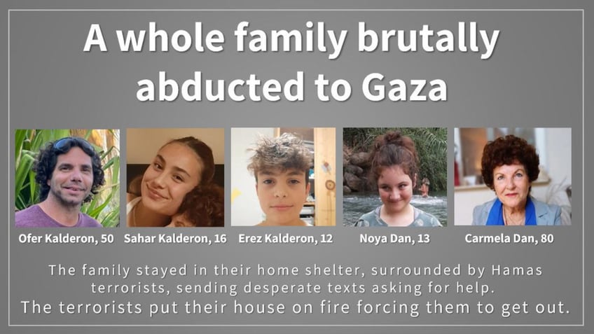 american in israel says hamas abducting her family is a fate worse than death