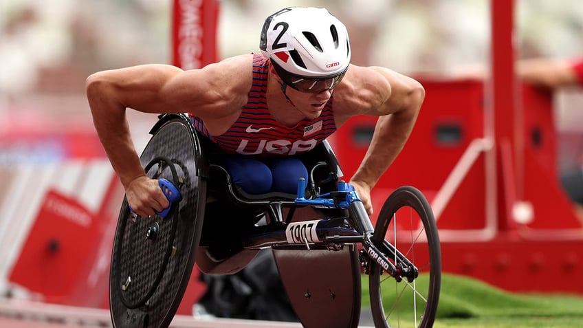 Daniel Romanchuk in the Tokyo Paralympics