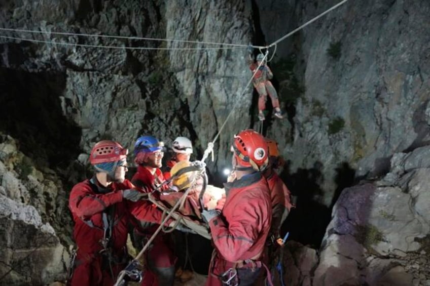 american researcher doing well after rescue from a deep turkish cave calling it a crazy adventure