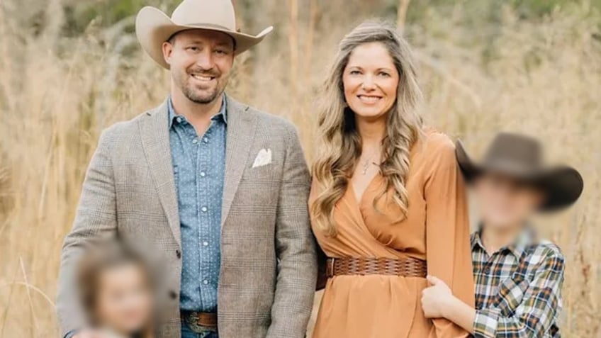 Ryan and Valerie Watson photographed with their children