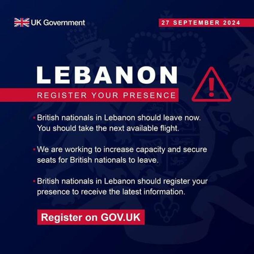 americans britons already stuck in lebanon as embassies plead leave now