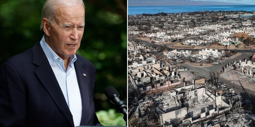 americans critical of bidens response to maui devastation what kind of president is he