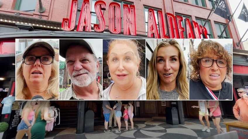 americans outside jason aldeans nashville bar scoff at music video backlash bunch of sissies